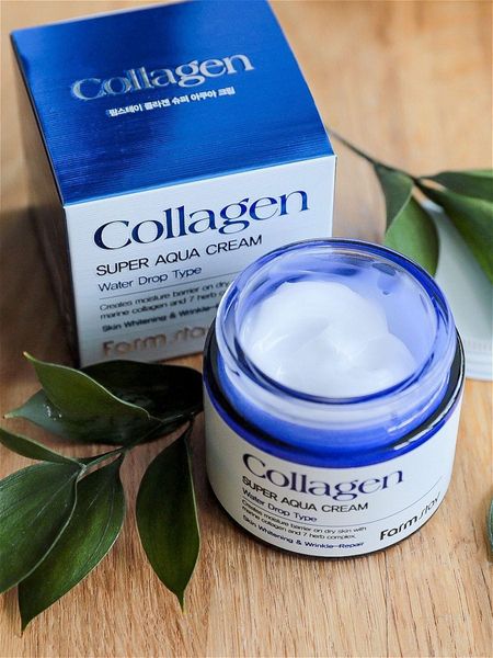 Увлажняющий крем с коллагеном FarmStay Collagen Super Aqua Cream 15681 фото