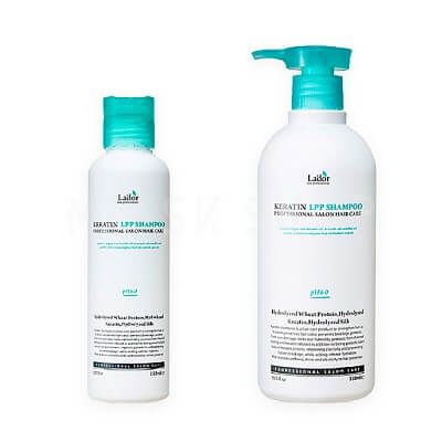 Безсульфатный протеиновый шампунь Lador Keratin LPP Shampoo - 530 мл 11030 фото