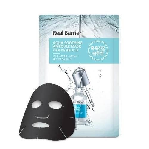 Успокаивающая ампульная тканевая маска Real Barrier Aqua Soothing Ampoule Mask 12897 фото