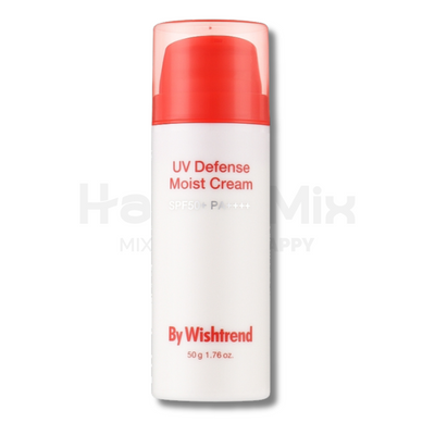 Зволожуючий сонцезахисний крем з пантенолом By Wishtrend UV Defense Moist Cream SPF50+ PA++++ , 50 мл 18751 фото