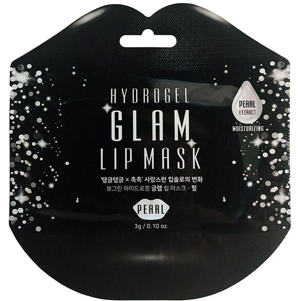 Одноразовые патчи-маска для губ с жемчугом Beauugreen Hydrogel Glam Lip Mask Pearl 14202 фото