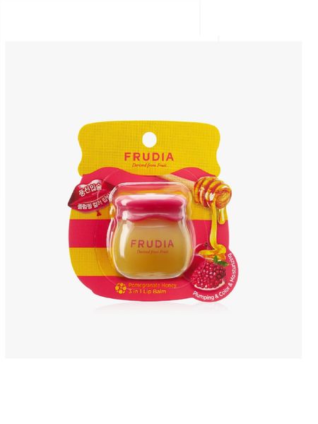 Бальзам для губ с мёдом и экстрактом граната Frudia Pomegranate Honey 3in1 Lip Balm 12577 фото