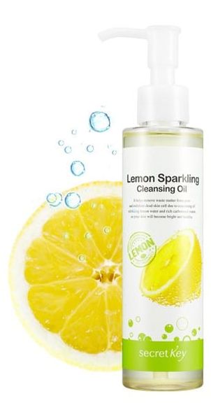 Гидрофильное масло с экстрактом лимона Secret Key Lemon Sparkling Cleansing Oil 11330 фото