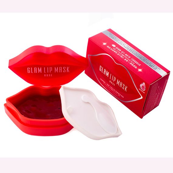 Патчи-маска для губ с розой Beauugreen Hydrogel Glam Lip Mask Rose (20 шт) 14219 фото