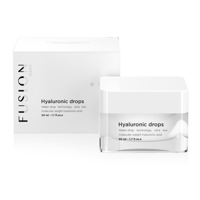 Освіжаючий екстра зволожуючий крем Fusion Meso Hyaluronic Drops , 50 мл 18858 фото