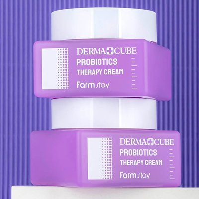 Витаминный крем с пробиотиками FarmStay Dermacube Probiotics Therapy Cream 16399 фото