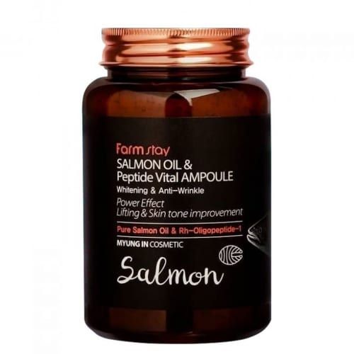 Ампульная сыворотка с маслом лосося Farmstay Salmon Oil & Peptide Vital Ampoule 15515 фото