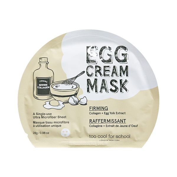 Подтягивающая яичная маска Too Cool For School Egg Cream Mask Firming 16654 фото