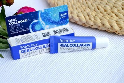 Увлажняющий бальзам для губ с коллагеном FarmStay Collagen Essential Lip Balm 15698 фото