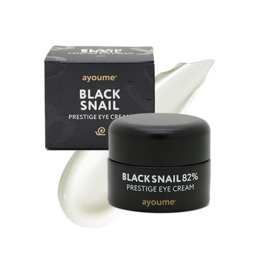Крем для век с муцином черной улитки Ayoume Black Snail Prestige Eye Cream 16011 фото