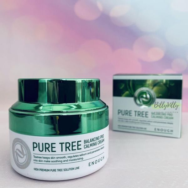 Крем для лица c экстрактом чайного дерева Enough Premium Pure Tree Balancing Pro Calming Cream 14455 фото