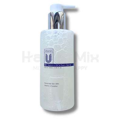 Очищувальна гідрофільна олія-пінка CU SKIN Vitamin U Oil To Foam Cleanser , 250 мл 18712 фото