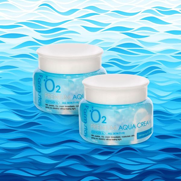 Кислородный крем для лица Farmstay O2 Premium Aqua Cream 15475 фото