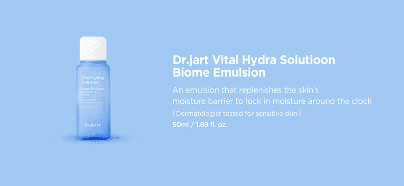 Увлажняющий набор из семи предметов Dr. Jart+ Vital Hydra Solution Travel Kit 14048 фото