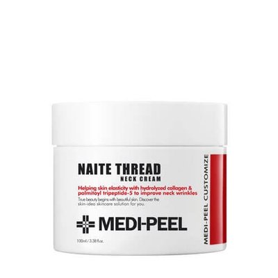 Подтягивающий крем для шеи с пептидным комплексом MEDI-PEEL Naite Thread Neck Cream 10388 фото