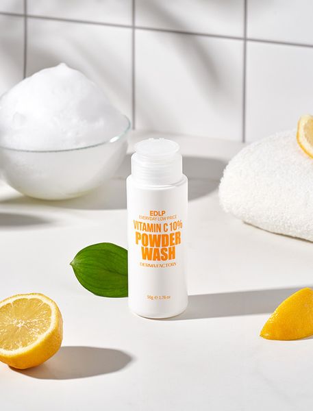 Ензимна пудра з вітаміном C Derma Factory Vitamin C 10% Powder Wash , 50 г 18766 фото