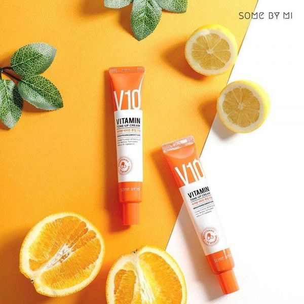 Крем осветляющий для сияния и питания кожи Some by Mi V10 Vitamin Tone-Up Cream 15593 фото