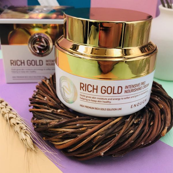Крем для лица с золотом Enough Premium Rich Gold Intensive Pro Nourishing Cream 14460 фото