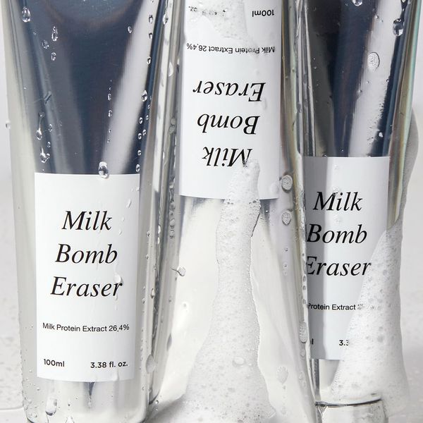 Пінка меренга з молочними протеїнами Bad Skin Milk Bomb Eraser , 100 мл 18869 фото