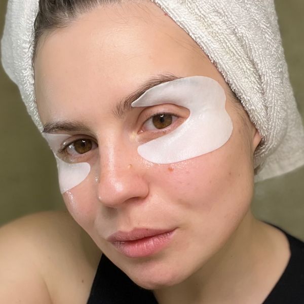 Патчі для верхньої та нижньої повіки з ПДРН і пептидами Isov Sorex Anti-Wrinkle Eye Mask , 30 пар 190116 фото