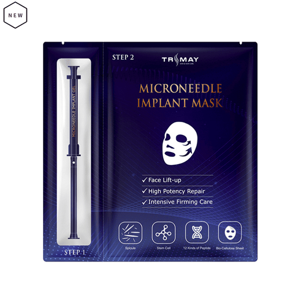Антивозрастная маска с микроиглами спикул Trimay Microneedle Implant Mask 11896 фото
