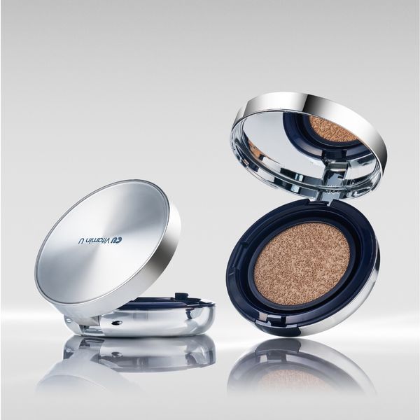 Anti-age кушон з полінуклеотидами та вітаміном U CU SKIN Vitamin U Coverfit Cushion Pact SPF50+ PA++++ 21 тон , 15 г + рефіл 15 г 190490 фото