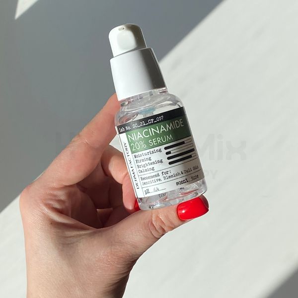 Сыворотка с высокой концентрацией ниацинамида Derma Factory Niacinamide 20% Serum 18793 фото