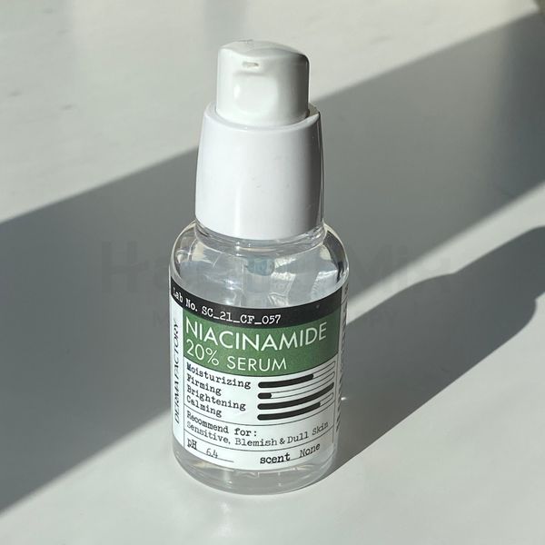 Сироватка з високою концентрацією ніацинаміду Derma Factory Niacinamide 20% Serum 18793 фото