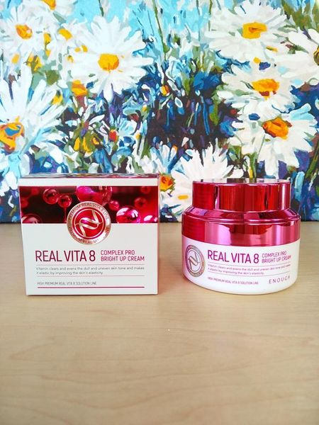 Крем для лица витаминный Enough Real Vita 8 Complex Pro Bright Up Cream 14466 фото