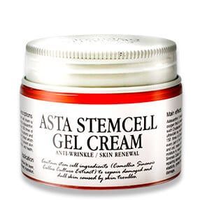 Омолаживающий гель-крем для лица со стволовыми клетками растений Graymelin Asta Stemcell Anti-Wrinkle Gel Cream 11389 фото