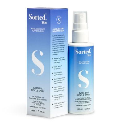 Интенсивно восстанавливающий спрей для кожи SORTED SKIN Intensive Rescue Spray , 100 мл 18922 фото