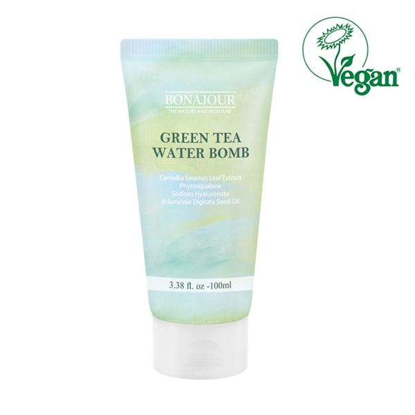 Интенсивно увлажняющий крем с экстрактом зеленого чая Bonajour Green Tea Water Bomb Cream 13316 фото