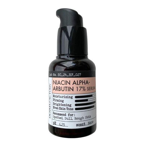 Осветляющая сыворотка с альфа-арбутином и ниацинамидом Derma Factory Niacin Alpha Arbutin 17% Serum , 30 мл 18924 фото