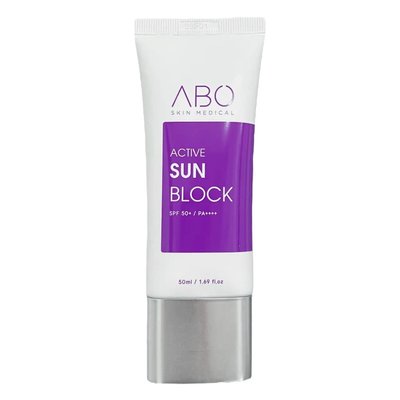 Сонцезахисний крем для чутливої чи проблемної шкіри Usolab ABO Active Sun Block , 50 мл  18926 фото