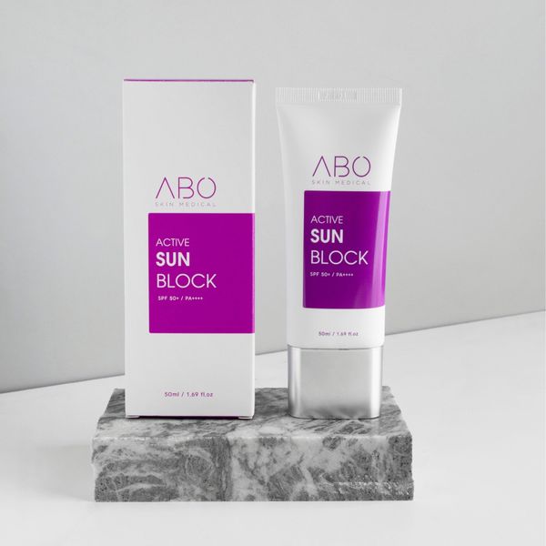 Сонцезахисний крем для чутливої чи проблемної шкіри Usolab ABO Active Sun Block , 50 мл  18926 фото