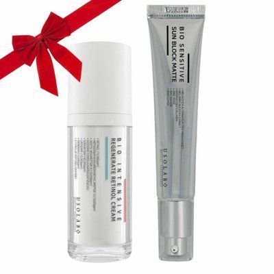 Набір Usolab Оновлення, омолодження для обличчя та сонцезахист Usolab Set Retinol cream + SPF 18976 фото