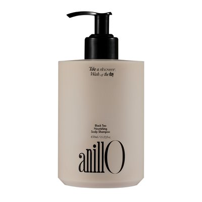 Питательный шампунь против выпадения волос ANILLO Black Tea Nourishing Scalp Shampoo , 450 мл 18878 фото