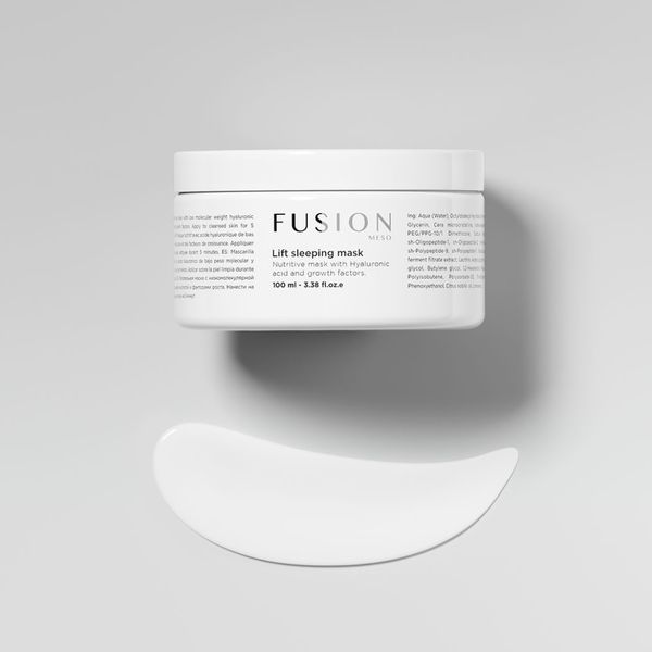 Нічна антивікова ліфтинг маска Fusion Meso Lift Sleeping Mask , 100 мл  18829 фото