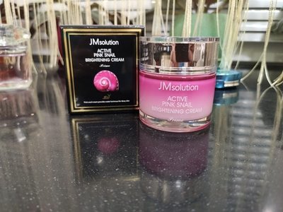 Осветляющий крем с улиточным муцином JMsolution Active Pink Snail Brightening Cream Prime 15645 фото