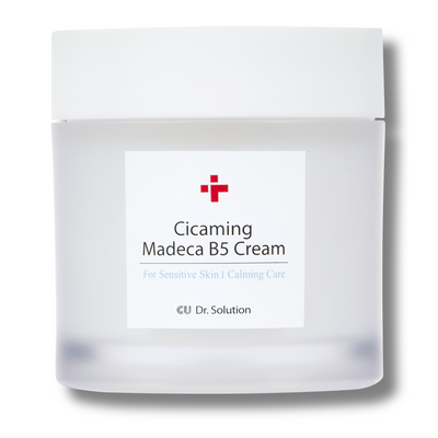 Успокаивающий крем с центеллой и пантенолом CU SKIN Dr.Solution Cicaming B5 Madeca Cream, 70 г 18731 фото