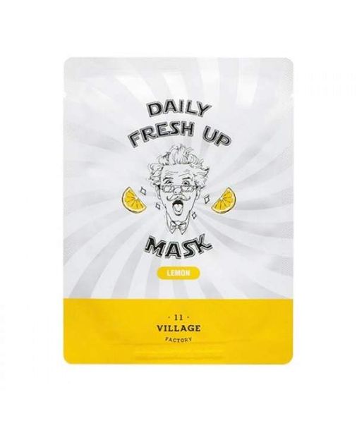 Успокаивающая маска с лимоном Village 11 Factory Daily Fresh UP Mask Lemon 11692 фото