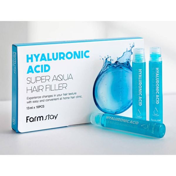 Филлер для волос с гиалуроновой кислотой FarmStay Hyaluronic Acid Super Aqua Hair Filler 13954 фото