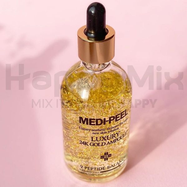 Антиоксидантная сыворотка ампула с золотом Medi-Peel Luxury 24K Gold Ampoule 100 мл 14502 фото