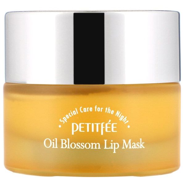 Ночная маска для губ с витамином Е и маслом облепихи PETITFEE Oil Blossom Lip Mask 17258 фото