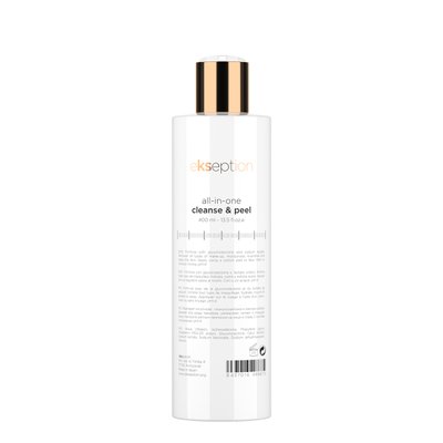 Средство для очищения кожи и эксфолиации Ekseption All-in-One Cleanse & Peel , 400 мл 18833 фото