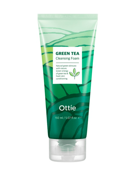 Очищающая пенка с зеленым чаем Ottie Green Tea Cleansing Foam (New) 16303 фото