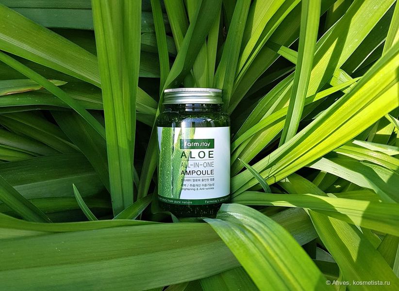 Успокаивающая сыворотка с алоэ Farm Stay Aloe All-In-One Ampoule 15367 фото