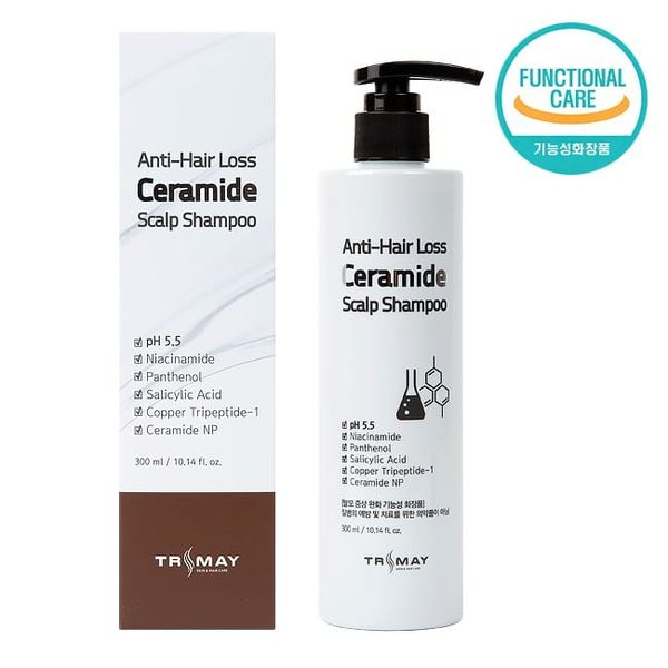 Слабокислотный шампунь с керамидами против выпадения волос TRIMAY Anti-Hair Loss Ceramide Scalp Shampoo p.h 5.5 13625 фото