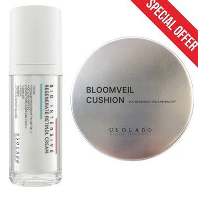 Омолаживающий набор USOLAB Retinol Cream + Bloomveil Cushion 190532 фото