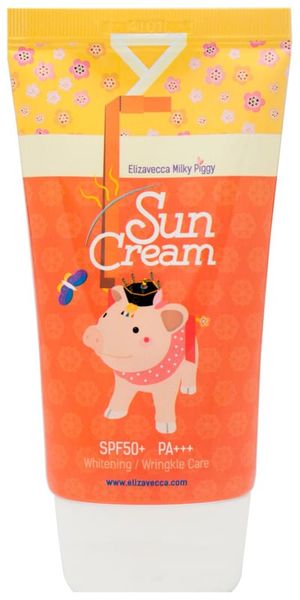 Солнцезащитный крем с коллагеном Elizavecca Milky Piggy Sun Cream SPF50+ 13040 фото